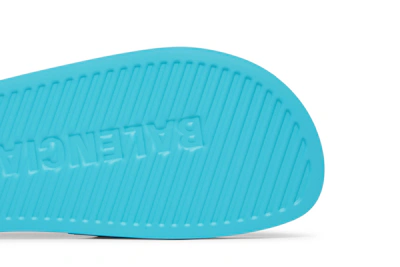 Balenciaga Pool Slides 'Bright Blue'