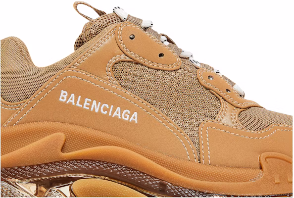 (W) バレンシアガ トリプルS クリアソール ライトキャメル 544351-W2GA1-2706 Order (W) バレンシアガ トリプルS クリアソール ライトキャメル 544351-W2GA1-2706