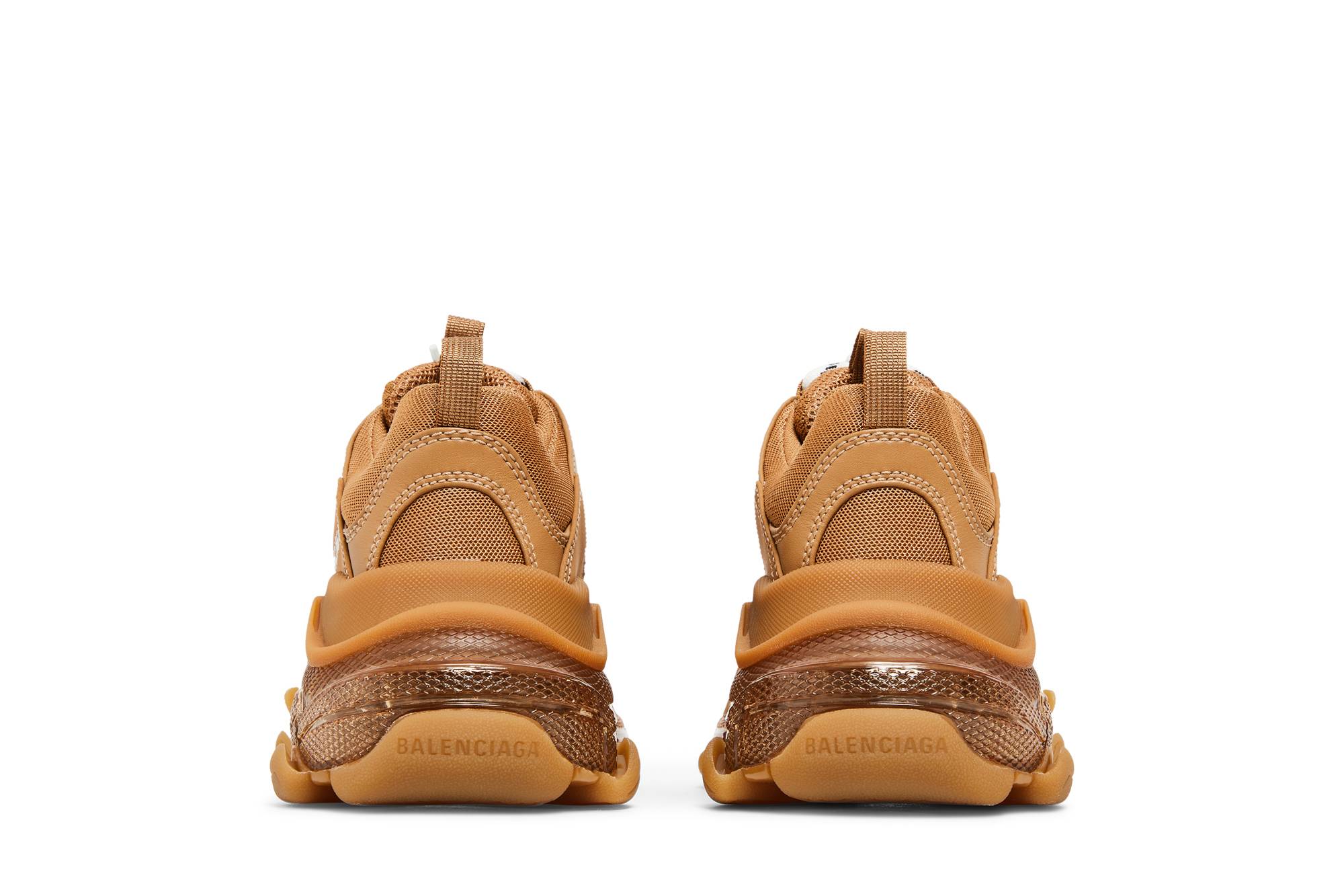 Details for (W) Balenciaga Triple S 'Clear Sole - Camel Muda' 544351-W2GA1-2706