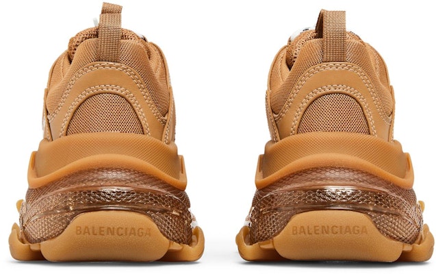 (W) バレンシアガ トリプルS クリアソール ライトキャメル 544351-W2GA1-2706 Details for (W) バレンシアガ トリプルS クリアソール ライトキャメル 544351-W2GA1-2706