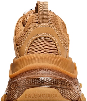 (W) バレンシアガ トリプルS クリアソール ライトキャメル 544351-W2GA1-2706 Sizing (W) バレンシアガ トリプルS クリアソール ライトキャメル 544351-W2GA1-2706