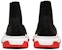 Balenciaga Speed Trainer Mid 'Hitam Merah' 506335-W05G0-1000