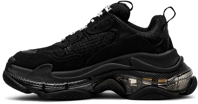 (W) 발렌시아가 트리플S 클리어솔 블랙 (Balenciaga Triple S Clear Sole Black) 544351-W2FB1-1000 Lookbook (W) 발렌시아가 트리플S 클리어솔 블랙 (Balenciaga Triple S Clear Sole Black) 544351-W2FB1-1000