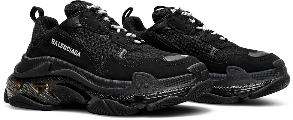 (W) 발렌시아가 트리플S 클리어솔 블랙 (Balenciaga Triple S Clear Sole Black) 544351-W2FB1-1000 Cheap (W) 발렌시아가 트리플S 클리어솔 블랙 (Balenciaga Triple S Clear Sole Black) 544351-W2FB1-1000