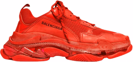 Balenciaga Triple S Clear Sole Sneaker 'Red' 541624-W2CE1-6500 Balenciaga Triple S Clear Sole Sneaker 'Red' 541624-W2CE1-6500