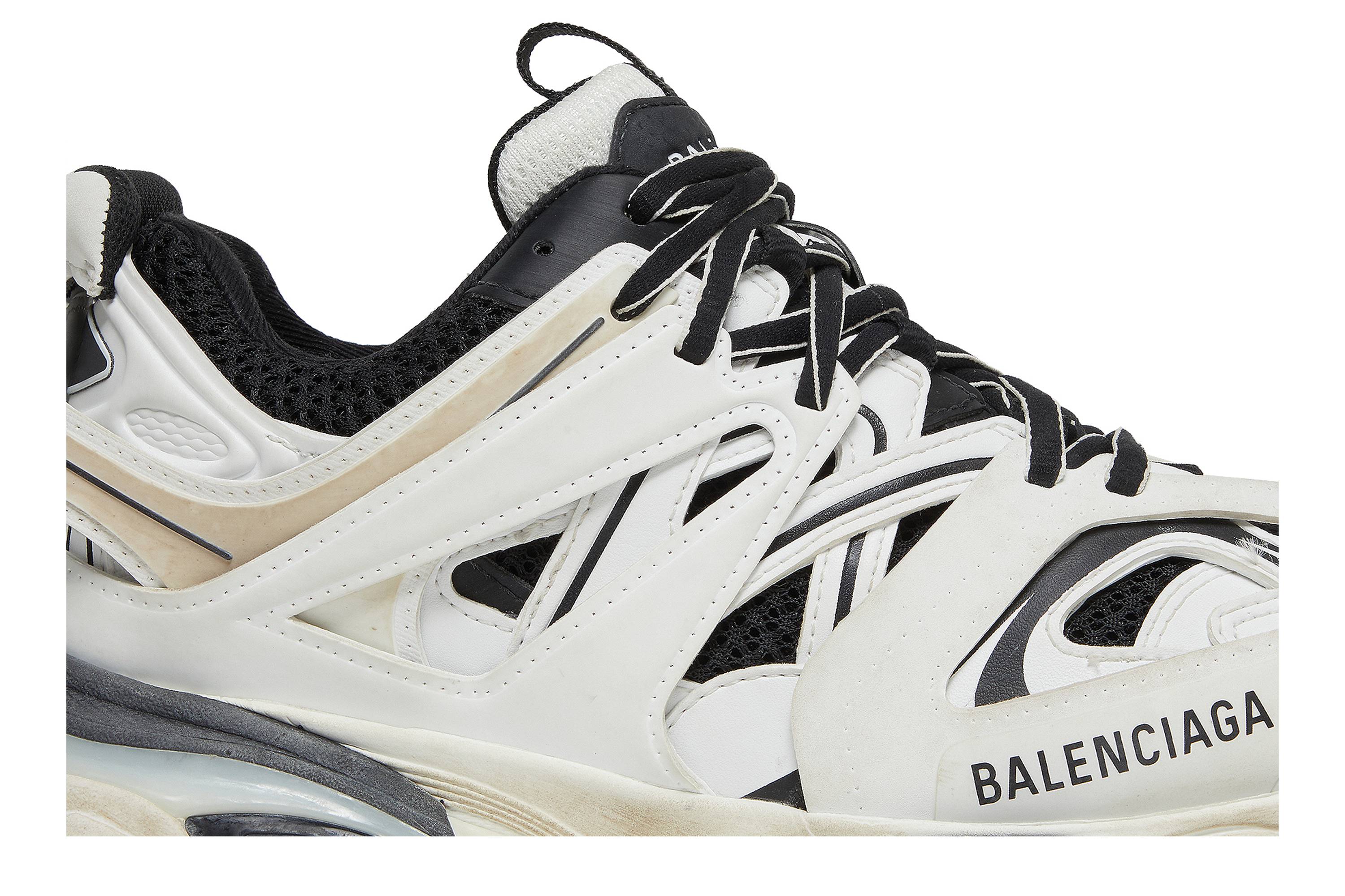 Order (W) 巴黎世家 Track运动鞋 '白色黑色' 542436-W1GC4-9010