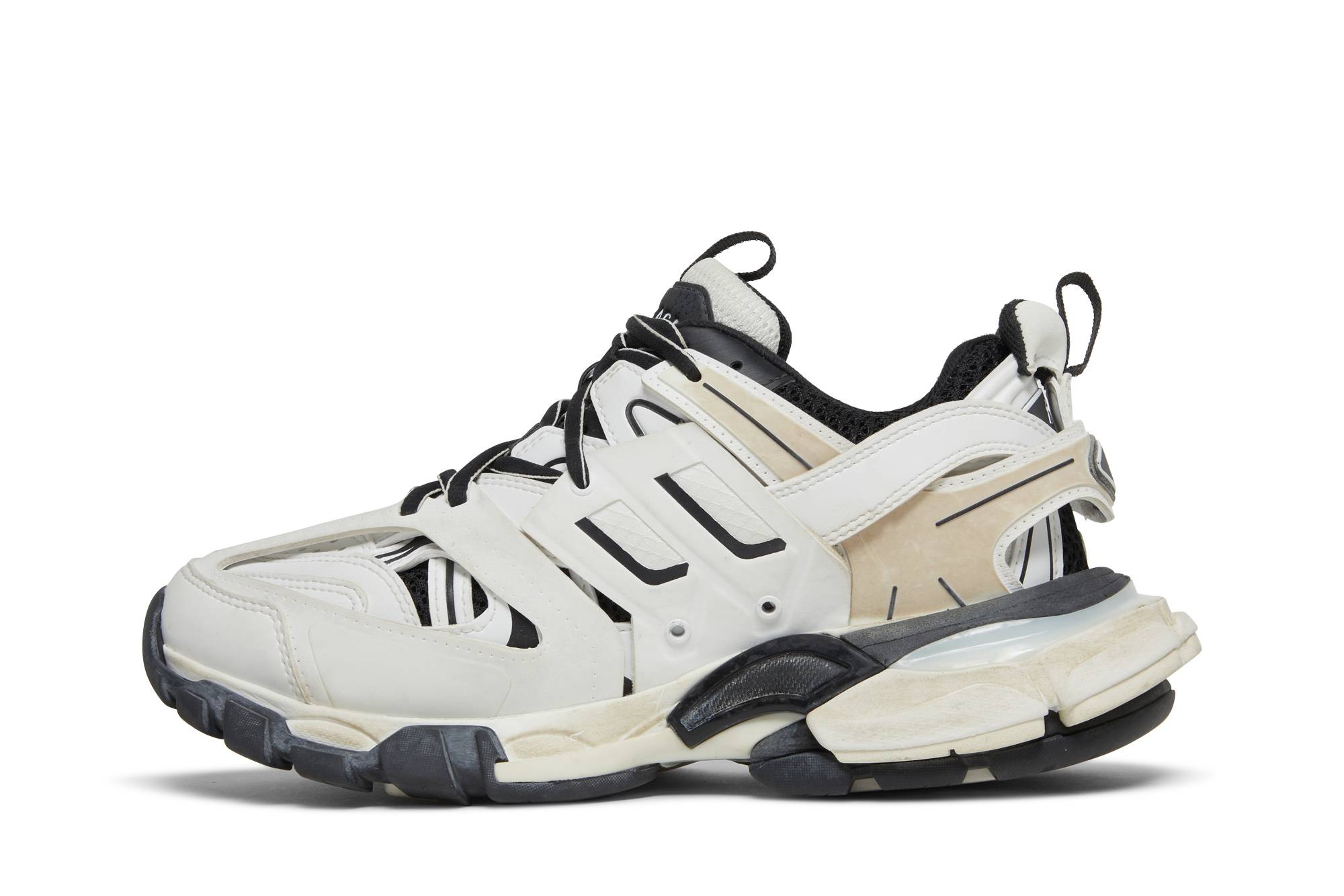 Lookbook (W) 巴黎世家 Track运动鞋 '白色黑色' 542436-W1GC4-9010