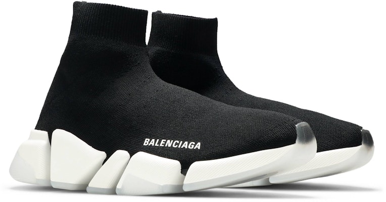 (W) 발렌시아가 스피드 2.0 블랙화이트 (Balenciaga Speed 2.0 Black White) 654045-W2DI2-1091 Cheap (W) 발렌시아가 스피드 2.0 블랙화이트 (Balenciaga Speed 2.0 Black White) 654045-W2DI2-1091