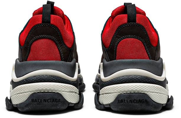 Balenciaga Triple S Sneaker 'Bred' Lelaki/Wanita 516440-W09O7-6576 Details for Balenciaga Triple S Sneaker 'Bred' Lelaki/Wanita 516440-W09O7-6576
