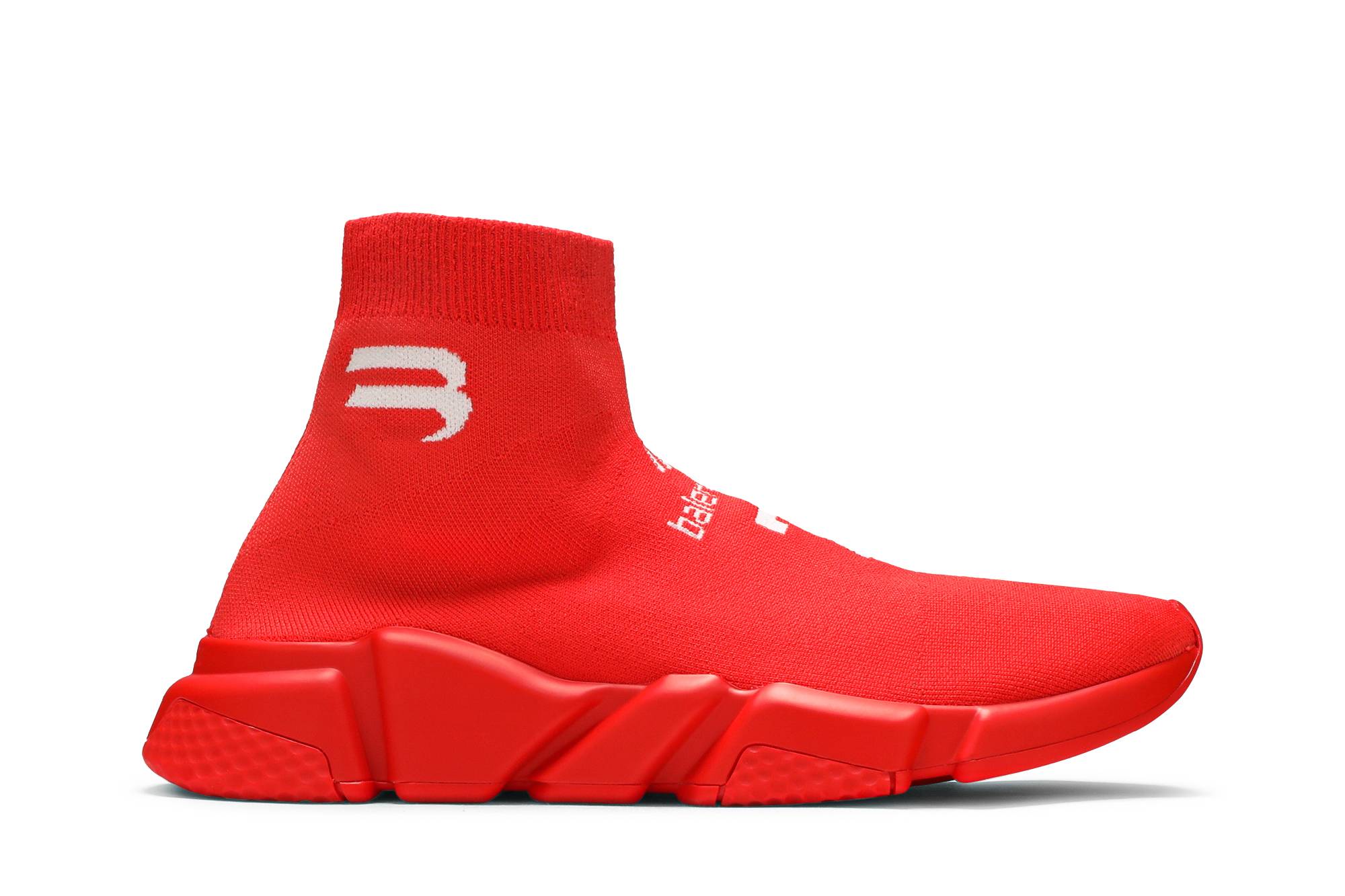 Balenciaga Speed Sneaker 'Intense Red' 645734-W2DBU-6990