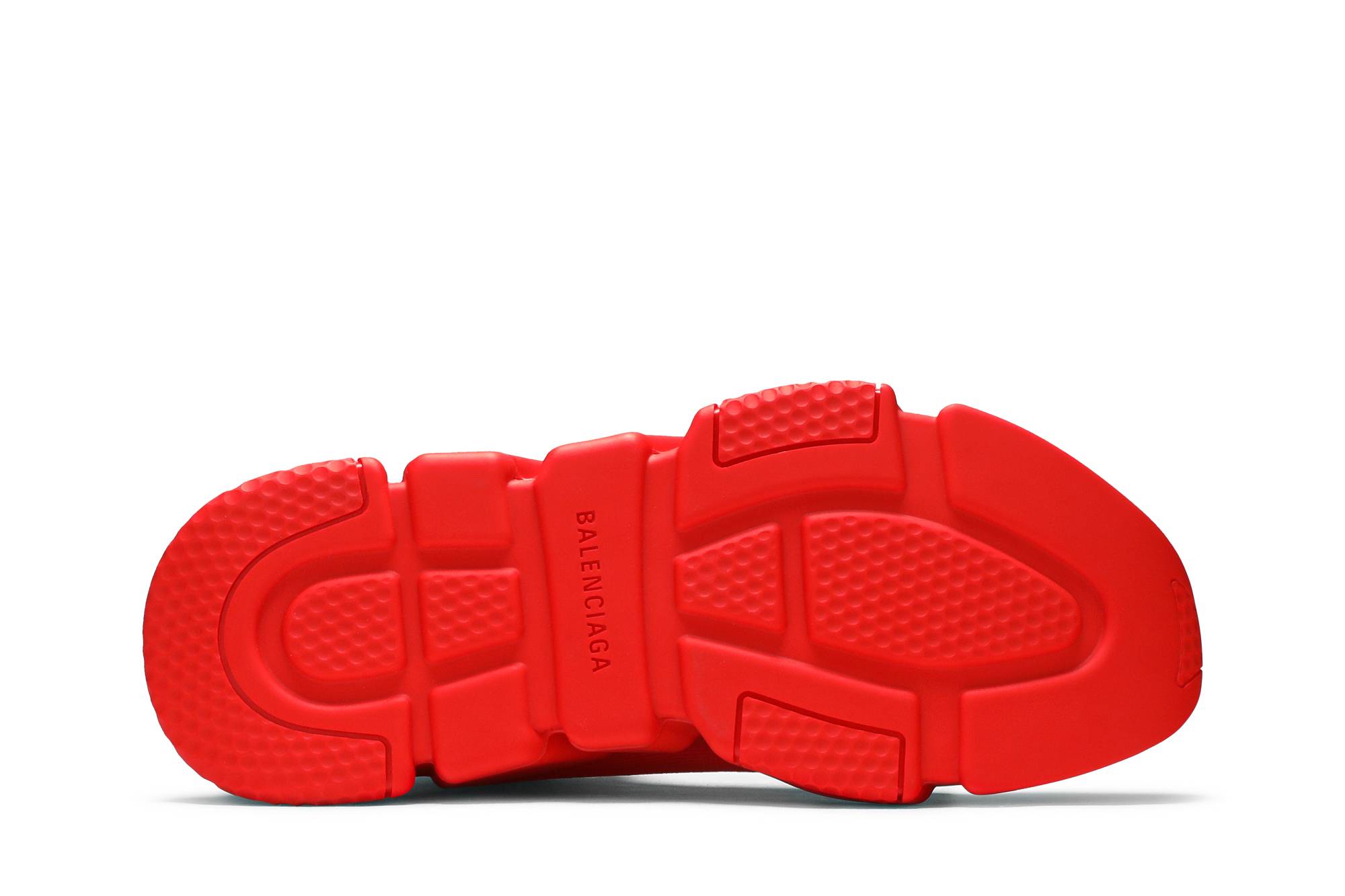 Shop Balenciaga Speed Sneaker 'Merah Intens' 645734-W2DBU-6990