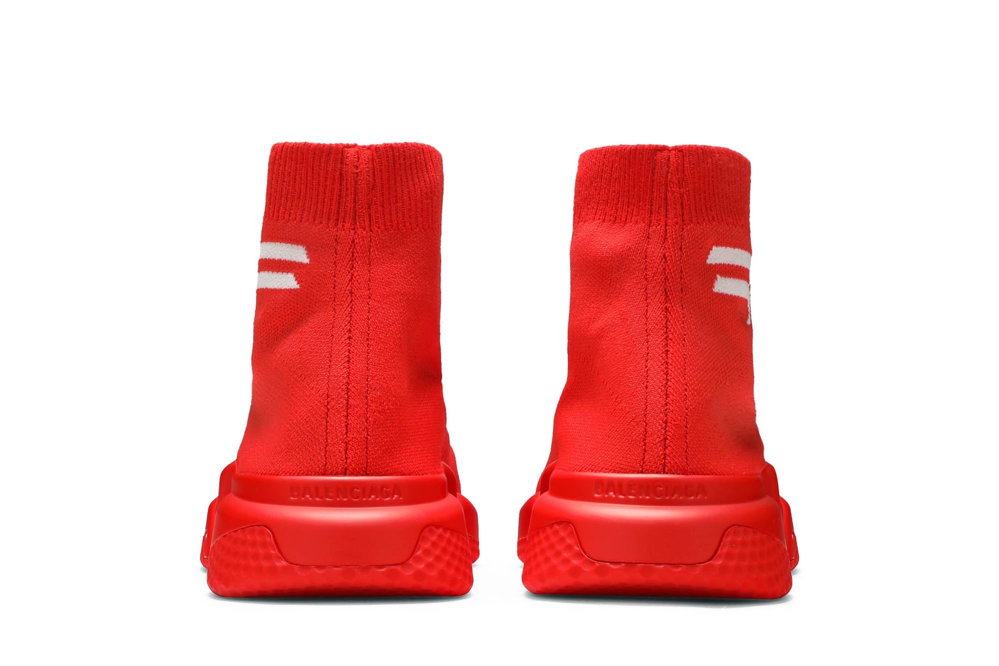 Details for Balenciaga Speed Sneaker 'Merah Intens' 645734-W2DBU-6990