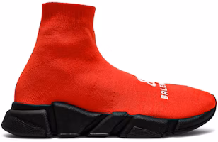 Balenciaga Recycled Speed Sneaker 'Red Black' 617238-W2A51-6010 Balenciaga Recycled Speed Sneaker 'Red Black' 617238-W2A51-6010