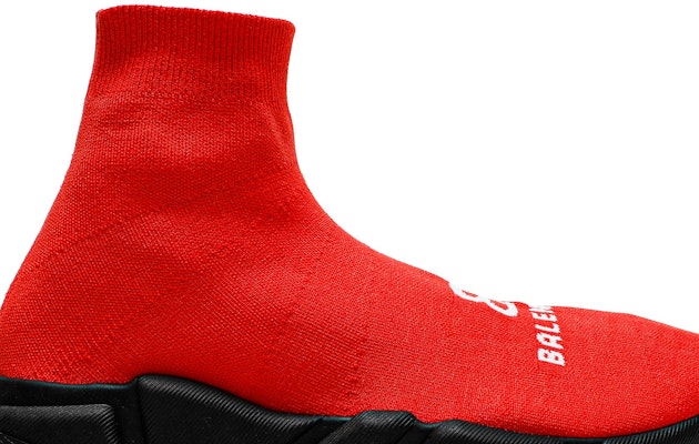 Balenciaga Speed Sneaker Reciclada 'Rojo Negro' 617238-W2A51-6010 Order Balenciaga Speed Sneaker Reciclada 'Rojo Negro' 617238-W2A51-6010