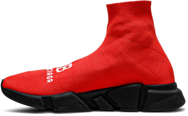 Balenciaga Speed Sneaker Reciclada 'Rojo Negro' 617238-W2A51-6010 Lookbook Balenciaga Speed Sneaker Reciclada 'Rojo Negro' 617238-W2A51-6010