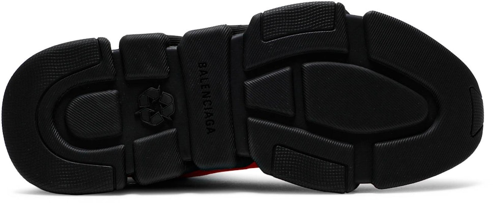 Balenciaga Speed Sneaker Reciclada 'Rojo Negro' 617238-W2A51-6010 Shop Balenciaga Speed Sneaker Reciclada 'Rojo Negro' 617238-W2A51-6010