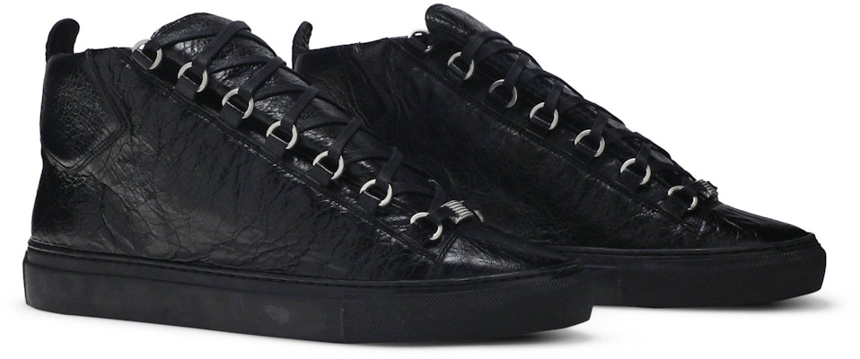 Balenciaga Arena High 'Shiny Black' 373401WAD401000 Cheap Balenciaga Arena High 'Shiny Black' 373401WAD401000
