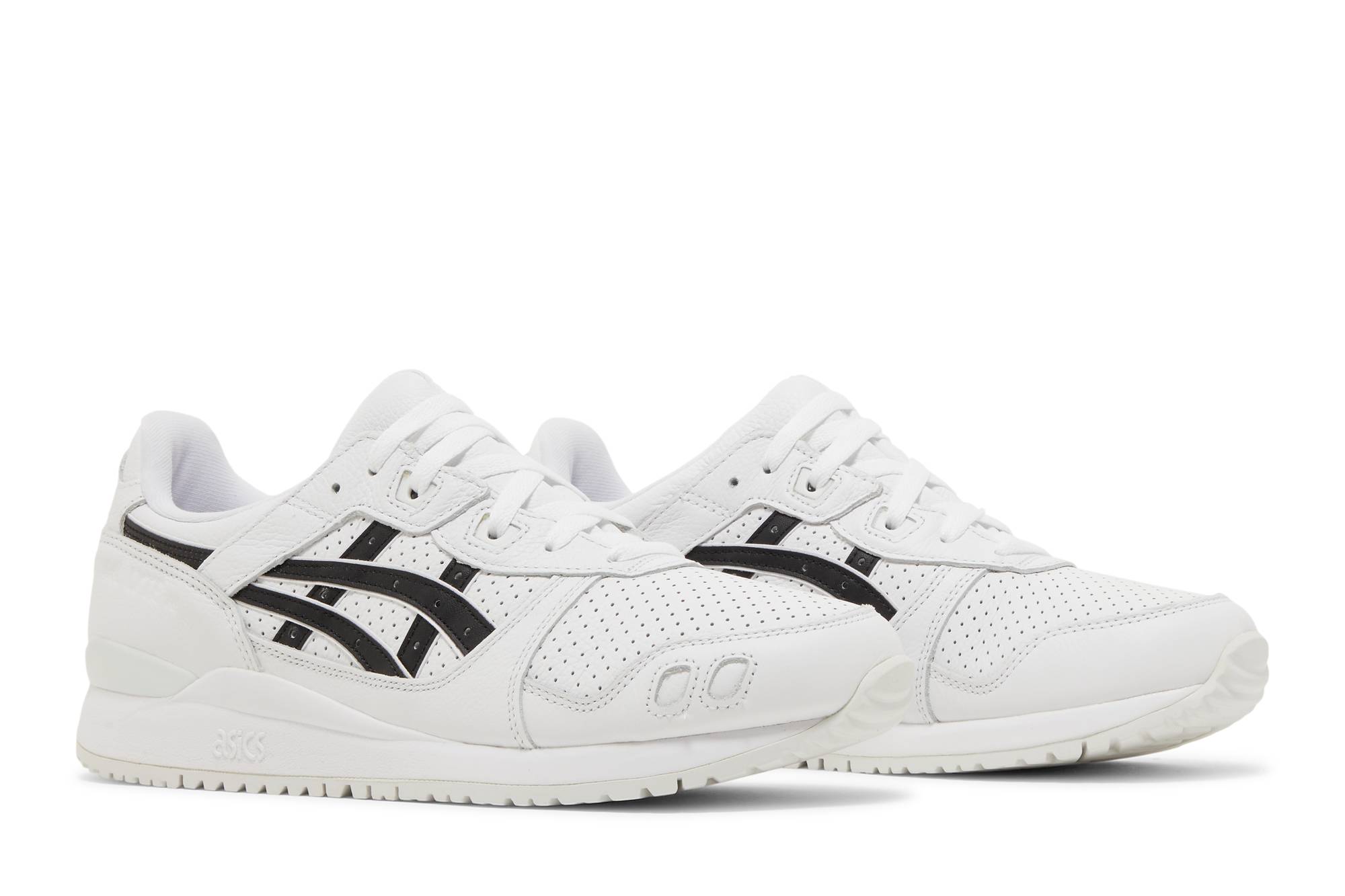 Cheap 아식스 젤 라이트 3 OG '화이트 블랙' 1201A716-101