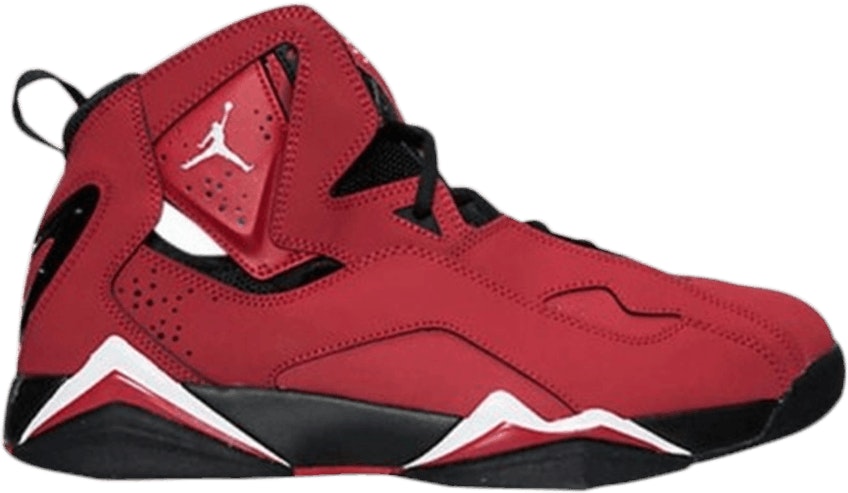 Red true flight best sale jordans
