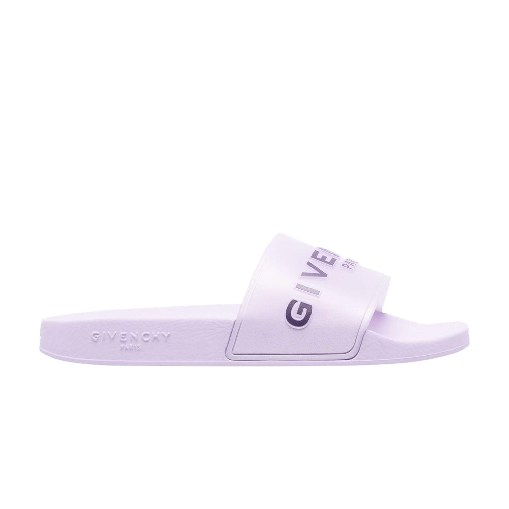 (W) Givenchy Paris Flat Slide 'Lilac'