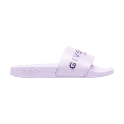 (W) Givenchy Paris Flat Slide 'Lilac'