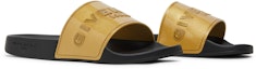 Cheap Givenchy Logo Slide 'Metallic Golden' BH300HH10B-005