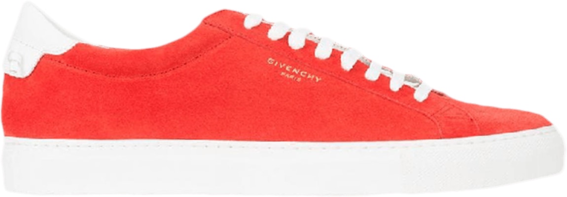 Givenchy red and white 2025 sneakers