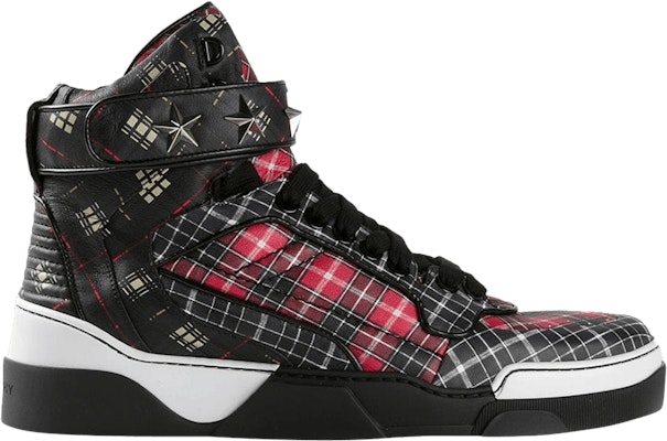 Givenchy Tyson Star High Top Plaid BM08002846 BM08002846