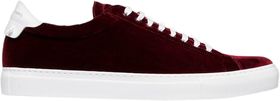 Givenchy 2025 burgundy sneakers