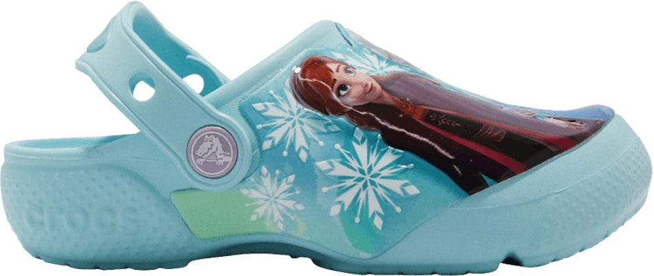 Elsa and top anna crocs