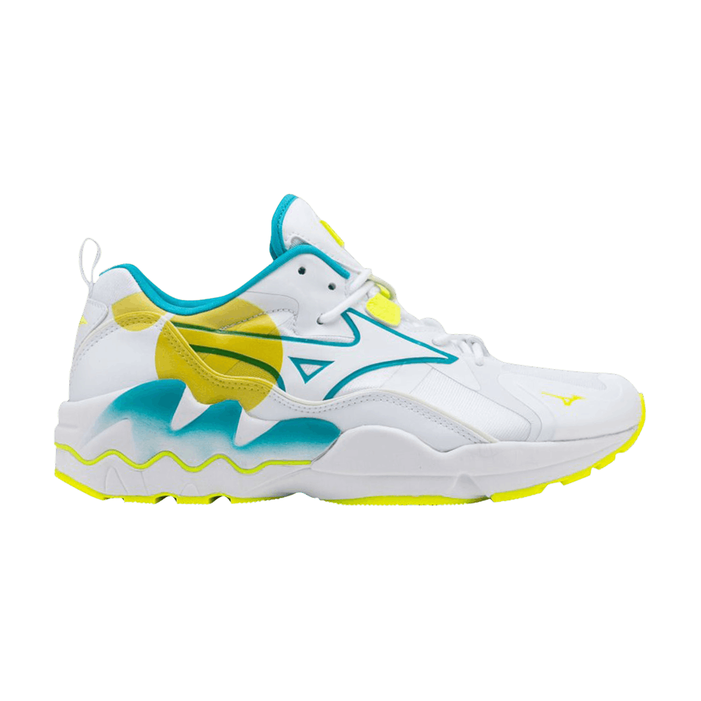 Mizuno Wave Rider 1 'Shape of Time - White Yellow' D1GA200347 ...