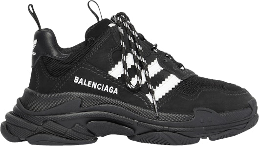(Preschool) adidas x Balenciaga Triple S Sneaker 'Black' 712818-W2ZB2-1090 Buy (Preschool) adidas x Balenciaga Triple S Sneaker 'Black' 712818-W2ZB2-1090