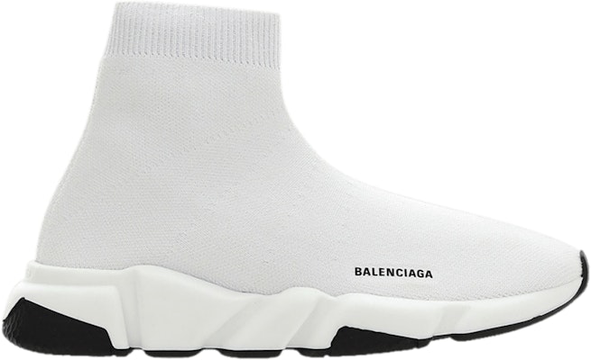 (Preschool) Balenciaga Speed Sneaker 'White Black' 597425-W2DB2-9010 Buy (Preschool) Balenciaga Speed Sneaker 'White Black' 597425-W2DB2-9010