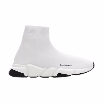 (Youth) Balenciaga Speed Sneaker 'White Black'