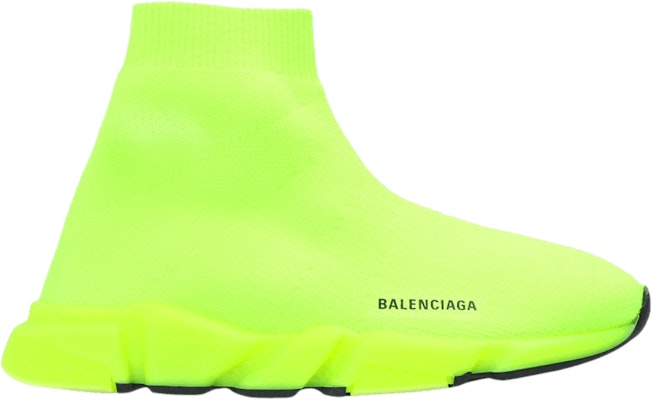 (Preschool) Balenciaga Speed Sneaker 'Fluo Yellow' 597425-W2DBA-7771 Buy (Preschool) Balenciaga Speed Sneaker 'Fluo Yellow' 597425-W2DBA-7771