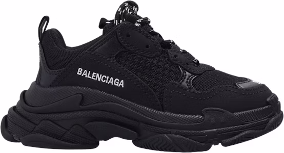 (Preschool) Balenciaga Triple S Sneaker 'Black' 654251-W2CA4-1000 Buy (Preschool) Balenciaga Triple S Sneaker 'Black' 654251-W2CA4-1000
