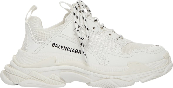 (Preschool) Balenciaga Triple S Sneaker 'White' 654251-W2CA4-9000 Buy (Preschool) Balenciaga Triple S Sneaker 'White' 654251-W2CA4-9000