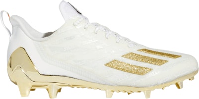 adidas Adizero Cleats 'White Gold Metallic' GX7897 adidas Adizero Cleats 'White Gold Metallic' GX7897