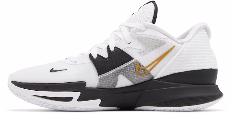 Nike Kyrie Low 5 'White Black Metallic Gold' DJ6012-101 Lookbook Nike Kyrie Low 5 'White Black Metallic Gold' DJ6012-101