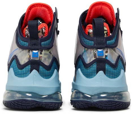 Nike LeBron 19 'Fast Food - Dutch Blue' CZ0203-400 Details for Nike LeBron 19 'Fast Food - Dutch Blue' CZ0203-400