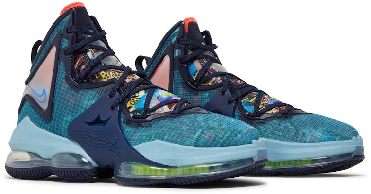 Nike LeBron 19 'Fast Food - Dutch Blue' CZ0203-400 Cheap Nike LeBron 19 'Fast Food - Dutch Blue' CZ0203-400