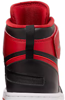 Sizing Air Jordan 1 High FlyEase ''Bred'' Schwarz Rot Weiß CQ3835-060