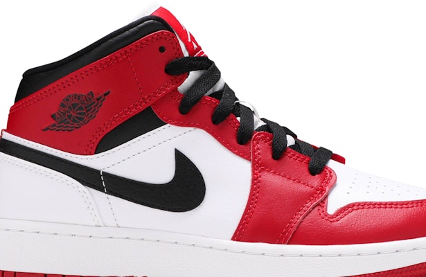 (Años Escolares) Air Jordan 1 Mid 'Chicago' 554275-173 Order (Años Escolares) Air Jordan 1 Mid 'Chicago' 554275-173