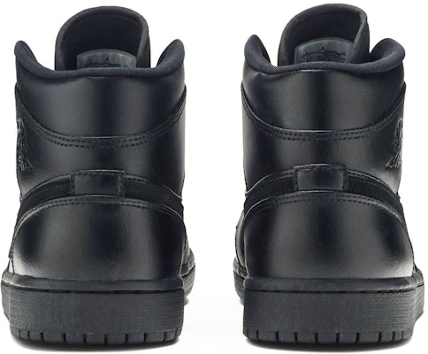 Air Jordan 1 Mid 'Triple Black' - 554724-090 - Novelship