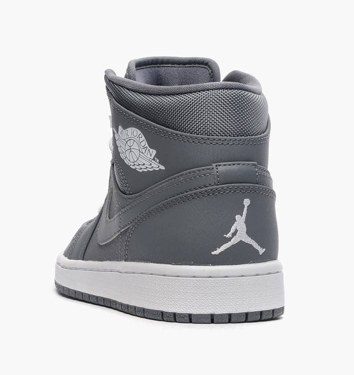 Lookbook Air Jordan 1 Retro Mid 'Cool Grey' Lelaki 554724-022