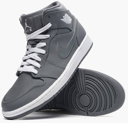 Air Jordan 1 Retro Mid 'Cool Grey' 554724-022 Purchase Air Jordan 1 Retro Mid 'Cool Grey' 554724-022
