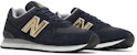 New Balance 574 'Navy' Lelaki dan Wanita Kasual Biru Tua ML574CN2