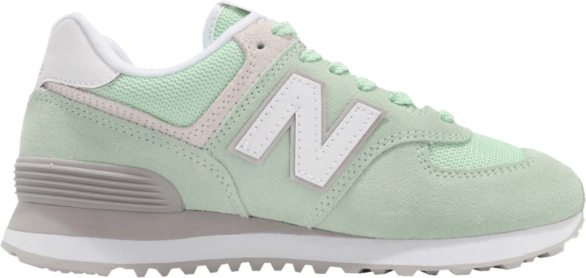 Women New Balance 574 Green White WL574ESMB Novelship