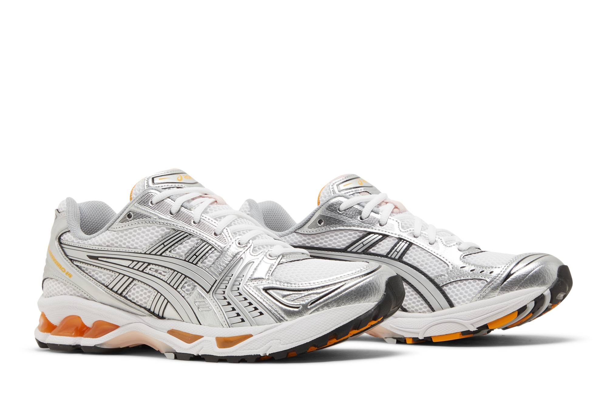 Cheap 亚瑟士Gel Kayano 14纯白银配色 1201A019-106