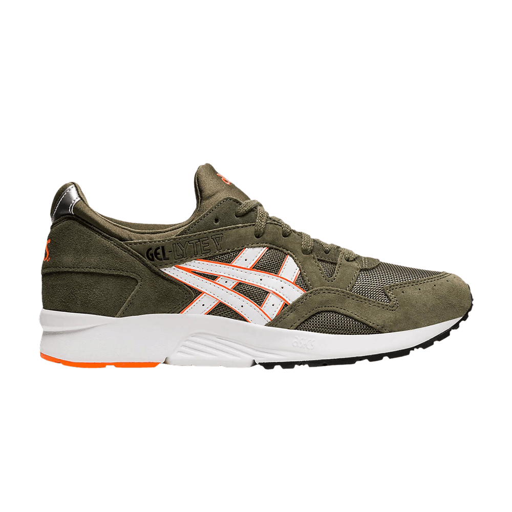 asics gel lyte olive green